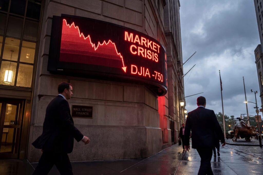 Stocks sink as Iran war continues, Wall Street's 'fear gauge' rises