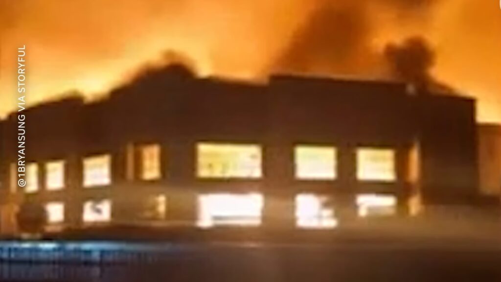 California fire destroys toilet paper warehouse serving 50 million people