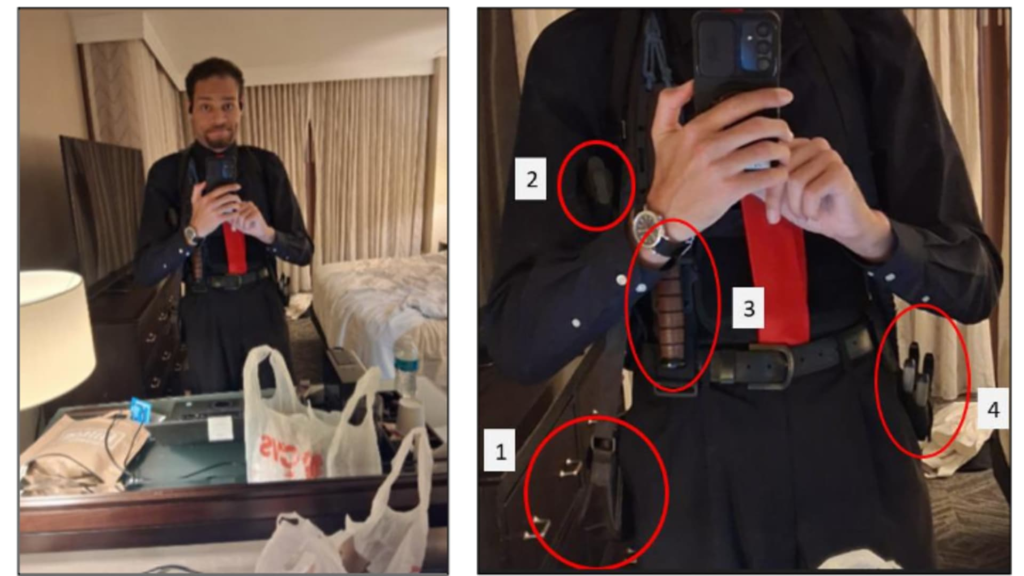 Cole Allen took selfie with guns before Trump's assassination attempt