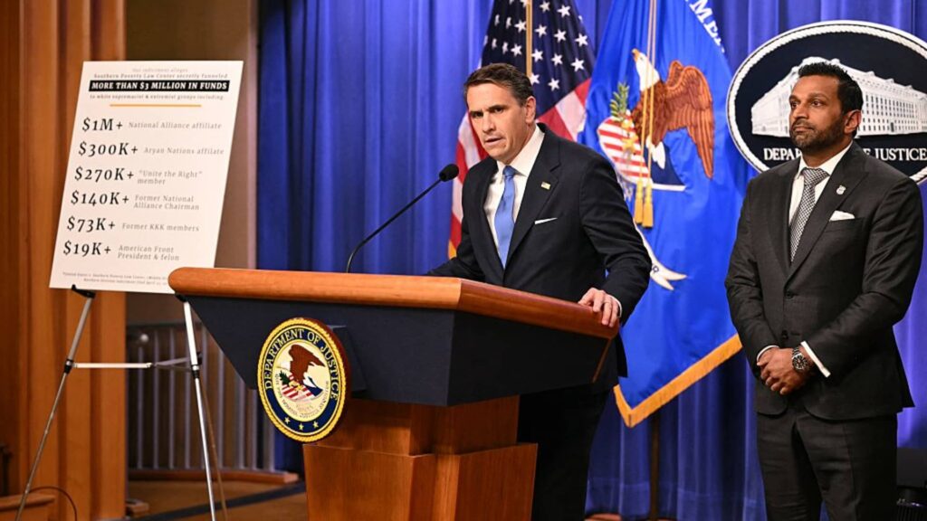DOJ accuses Southern Poverty Law Center of fraud