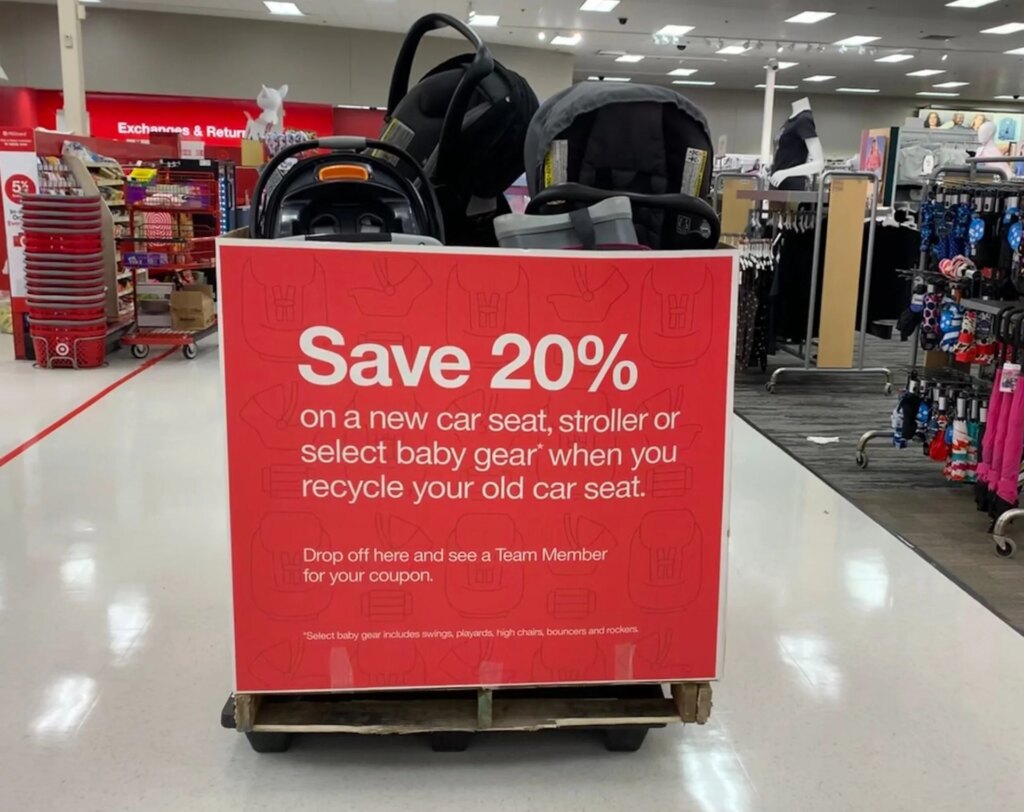 Got an old car seat? Target offers 20% off Got an old car seat? Target offers 20% off