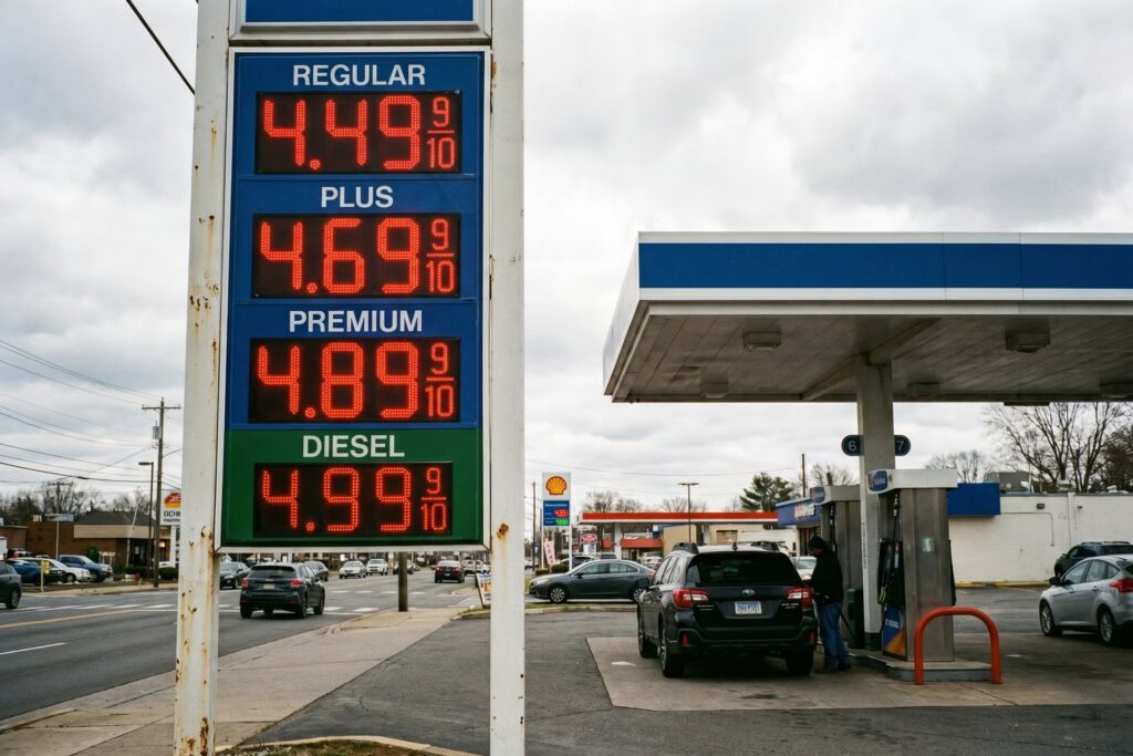 One analyst predicts gas prices could soon average $4.50 per gallon