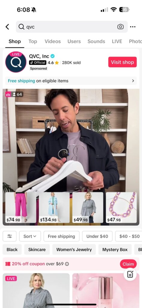 QVC, HSN owner files for bankruptcy, but shopping shows will continue