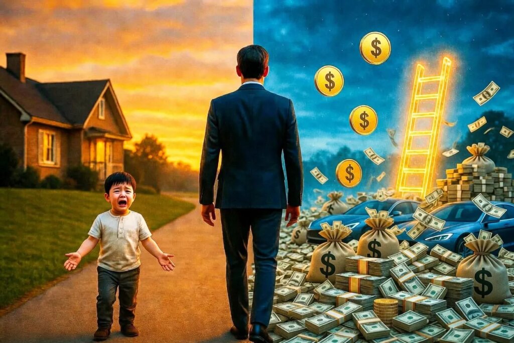 Fathers should no longer feel guilty for neglecting their children