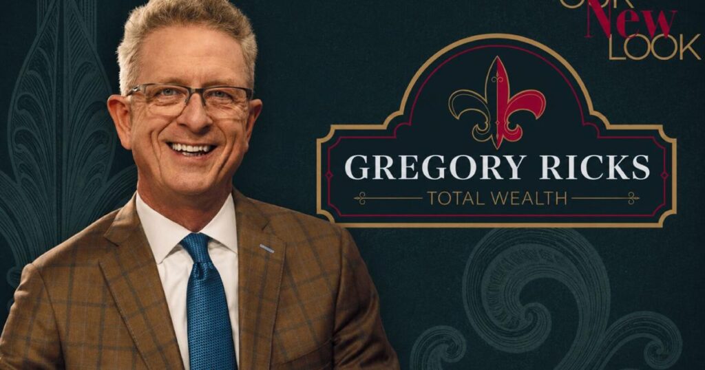 Gregory Ricks Total Wealth has adopted a name that reflects its comprehensive financial services. Sponsored by: Gregory Ricks Net Worth Gregory Ricks Total Wealth has adopted a name that reflects its comprehensive financial services. Sponsored by: Gregory Ricks Net Worth