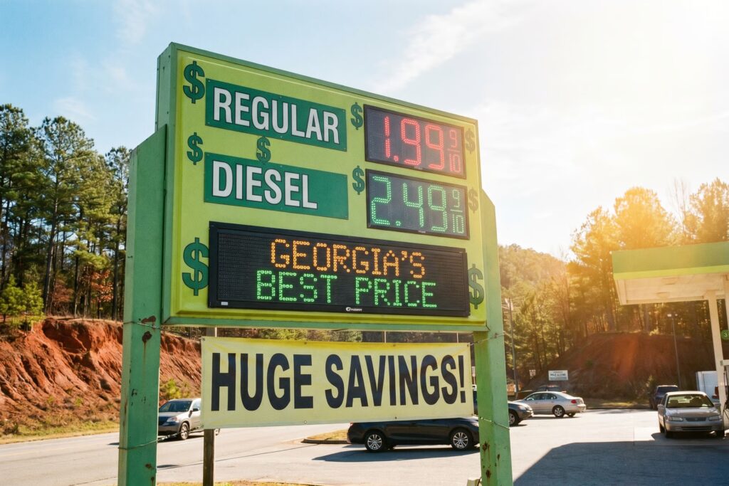 How much are Georgians saving without the gas tax? relief extended How much are Georgians saving without the gas tax? relief extended