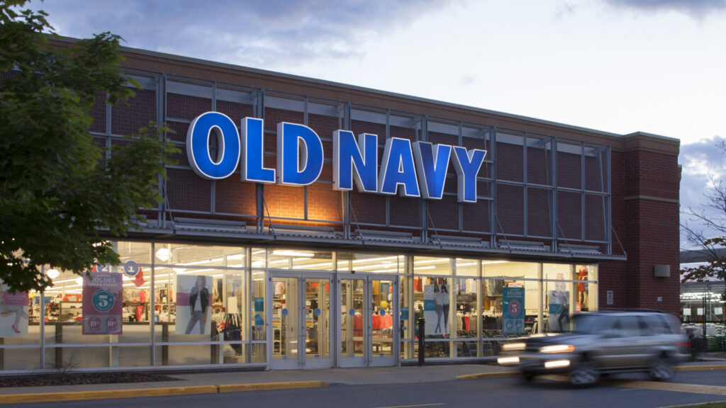 Old Navy shopping for seniors ahead of summer