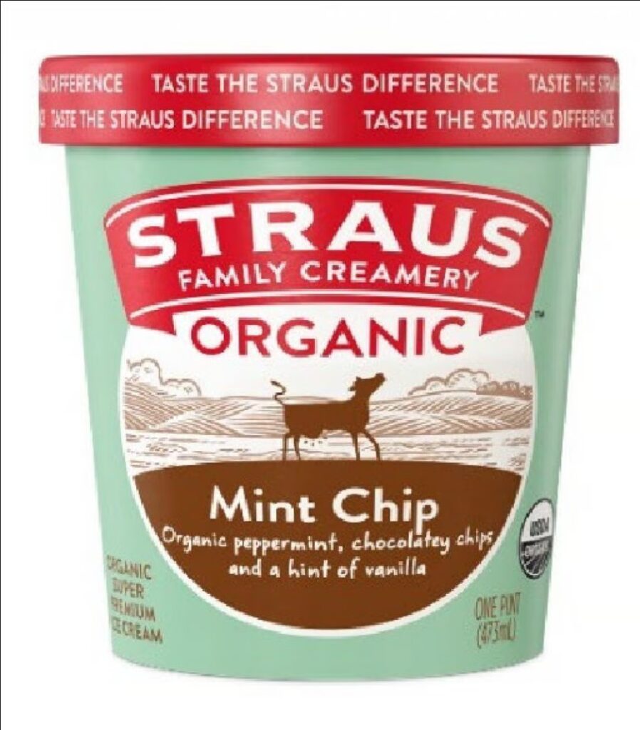 Organic ice cream recalled in many states. View affected items