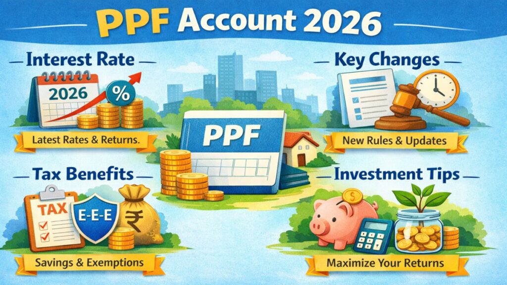 PPF Account 2026: Interest rates, key changes, tax benefits, investment tips explained