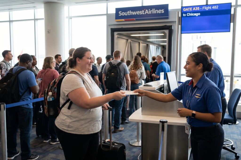 Plus-size Southwest passengers can get a free extra seat at the airport Plus-size Southwest passengers can get a free extra seat at the airport