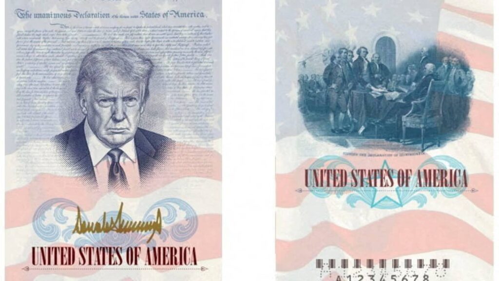 Senators told Rubio, Trump's face is not on the US passport