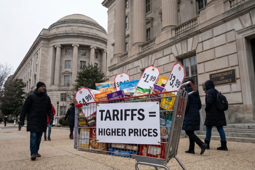 The courts keep reducing tariffs. Why aren't prices going down much?