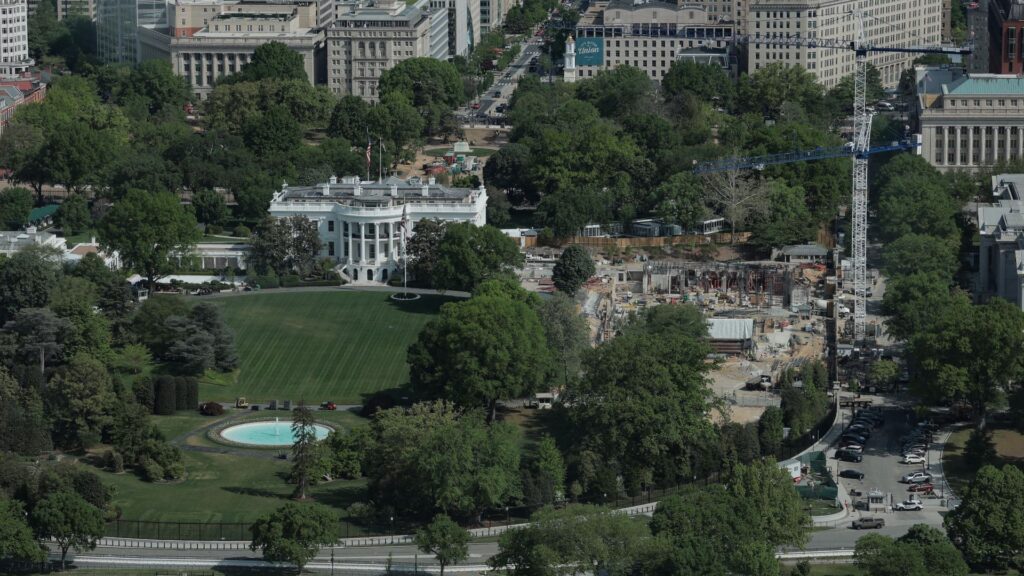 Trump ballroom security funding blocked by Senate parliamentarian