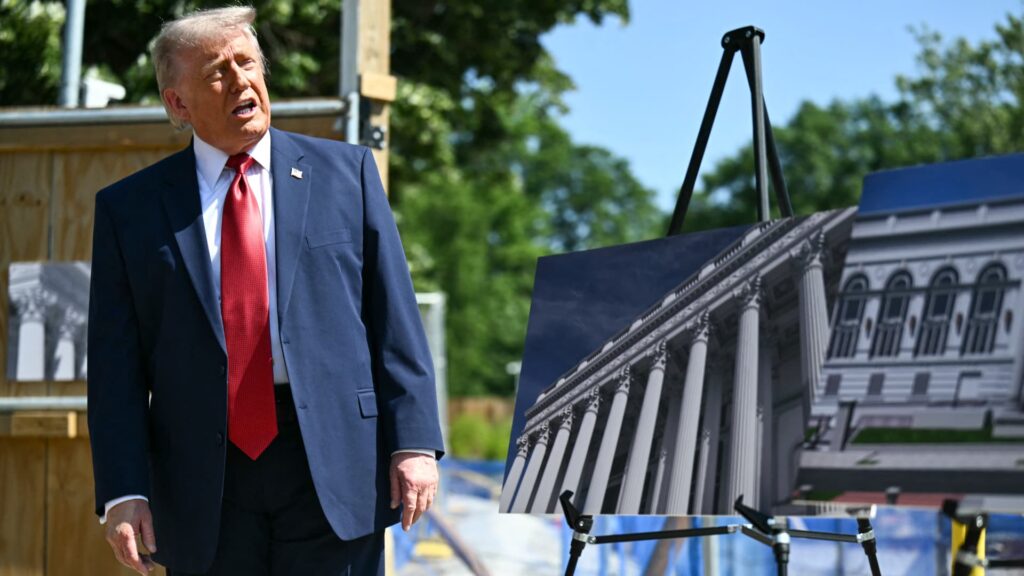 Republicans snatch Trump's ballroom money from immigration bill
