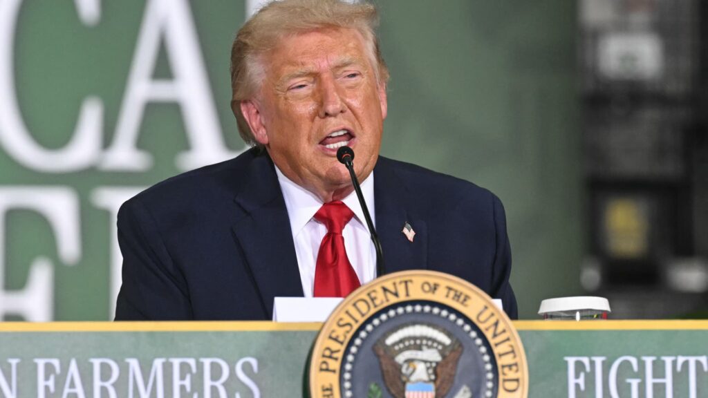 Trump bows out of interview after questions about election fraud, DOJ funds Trump bows out of interview after questions about election fraud, DOJ funds