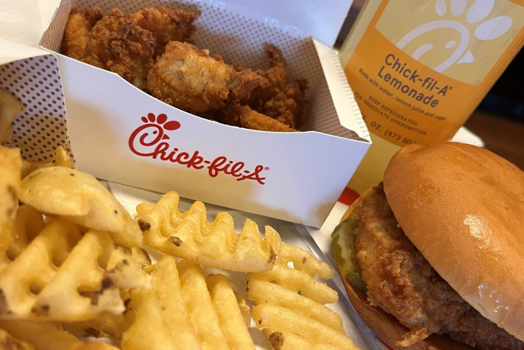 Chick-fil-A is giving away free waffle fries through July 13. view offer