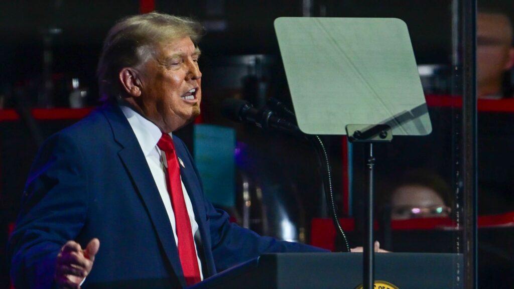 Trump teleprompter operator allegedly took bets on his statements from Kalshi